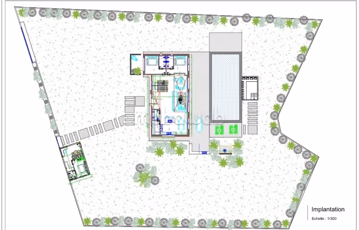 Terreno in vendita sulla Route de l'Ourika. Superficie di 2795 m²