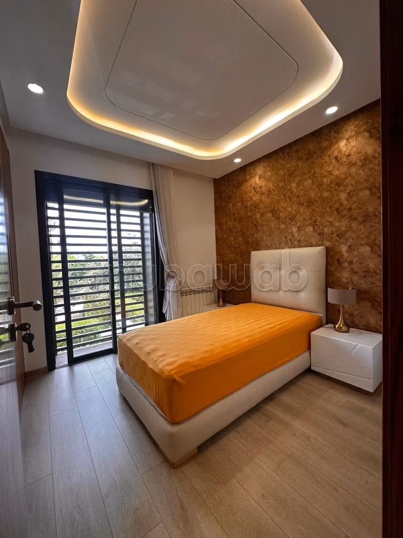 Magnifica villa in affitto a Dar Bouazza. 6 camere accoglienti. Arredata