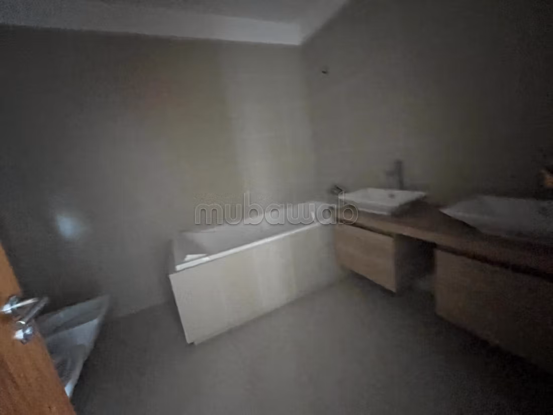 Stunning apartment for sale in Dar Bouazza in a residence with a pool. 3 bedrooms. Elevator and terrace