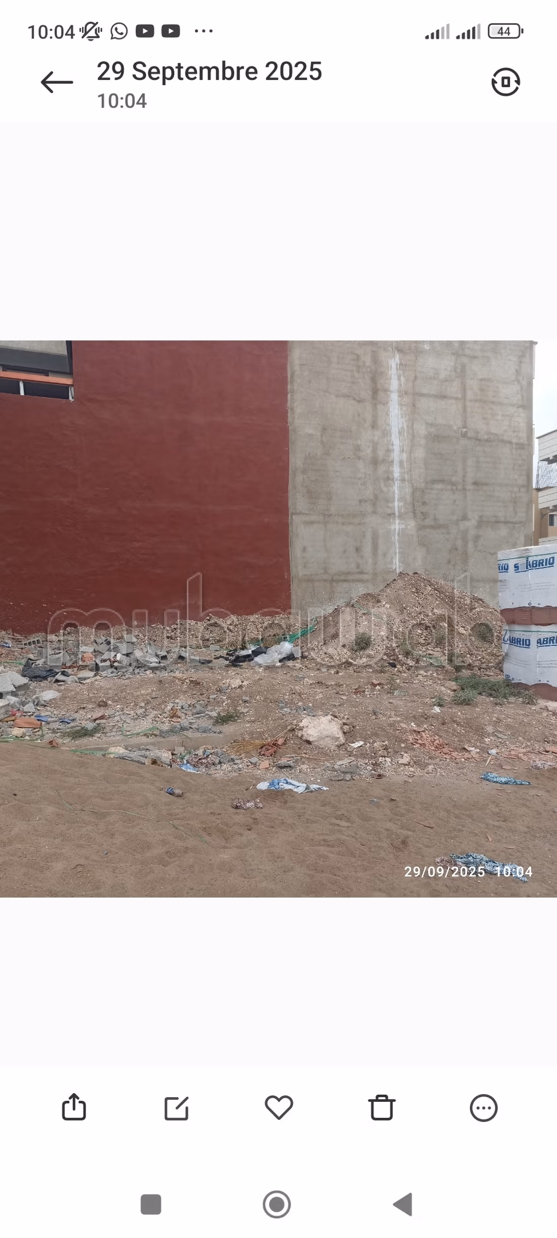 Terreno comercial en venta 104m
