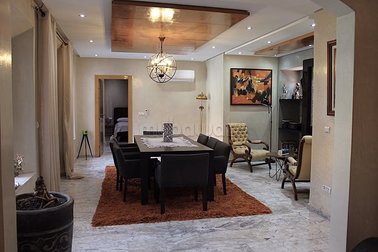 Bella villa arredata nel quartiere di Agdal