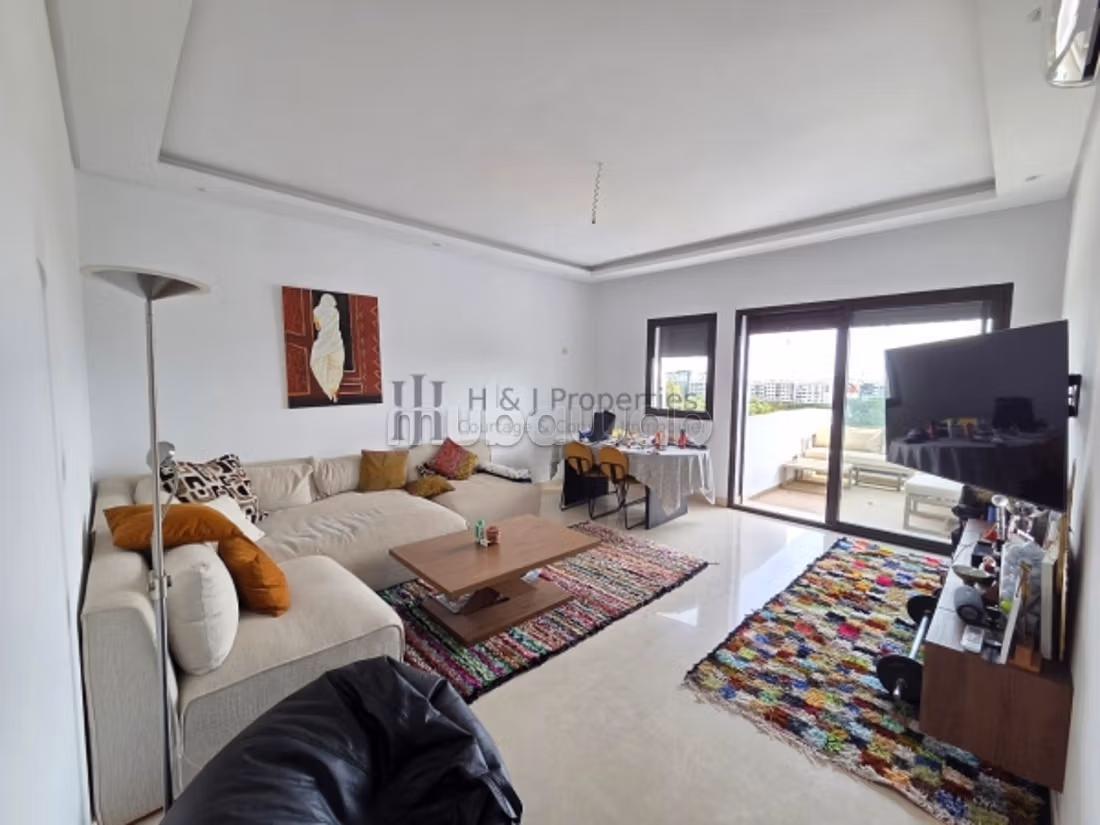 T3 meublé de 91m² – 2 ch. – Terrasse – vue caf — 2
