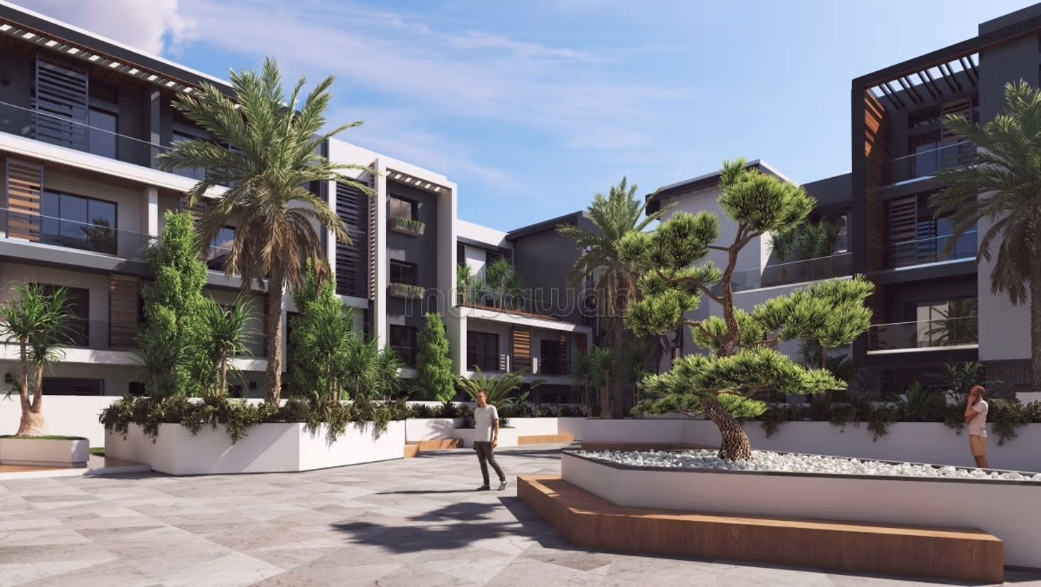 S2 Apartment at Les Berges Du Lac 1. Total area 164 m²