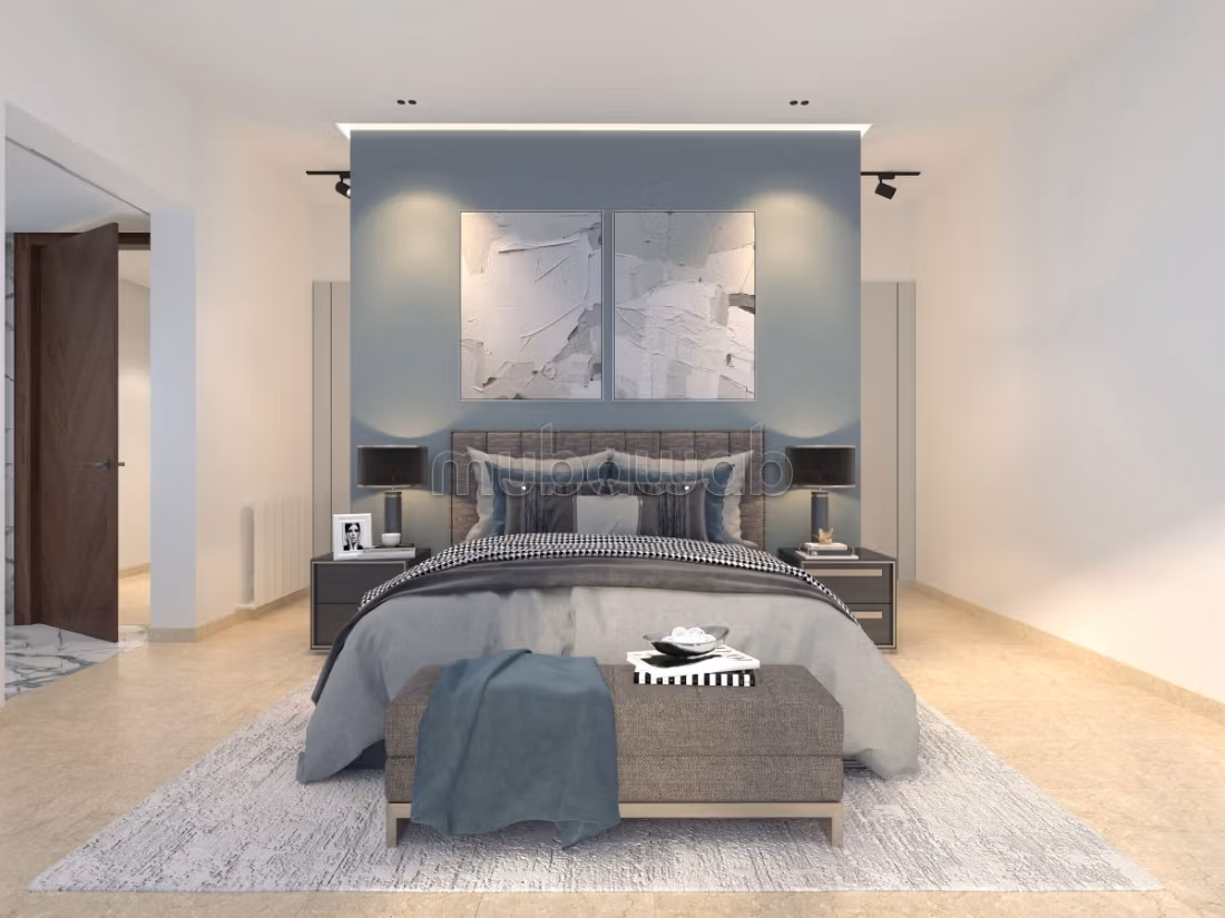S2 Apartment at Les Berges Du Lac 1. Total area 164 m²