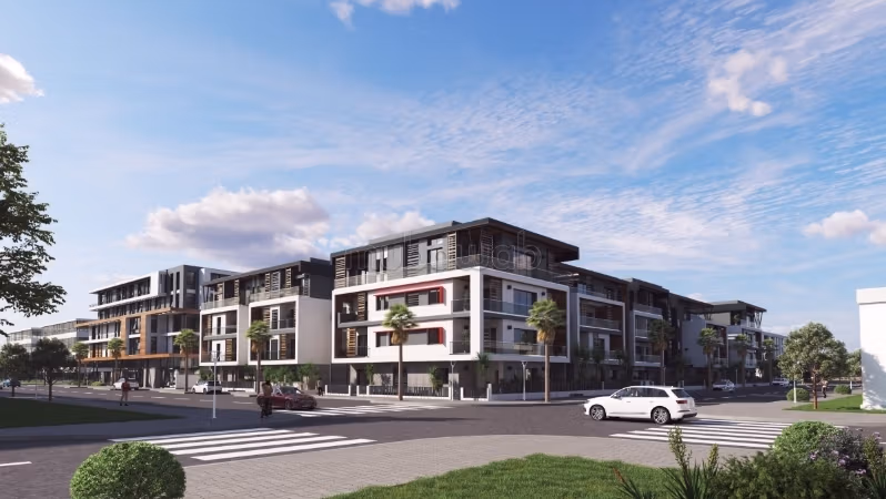 Sale of a lovely apartment in Les Berges Du Lac 1. Dimension 176 m²