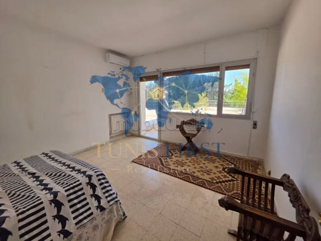 A vendre villa arabesque avec vue mer à Carthage