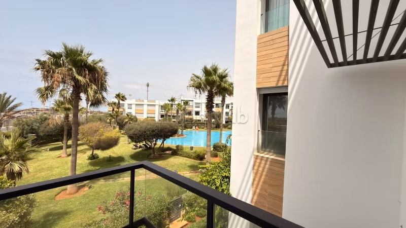 Apartamento de Prestigio 188 m², Residencia Orée du Parc, Vista a la Piscina