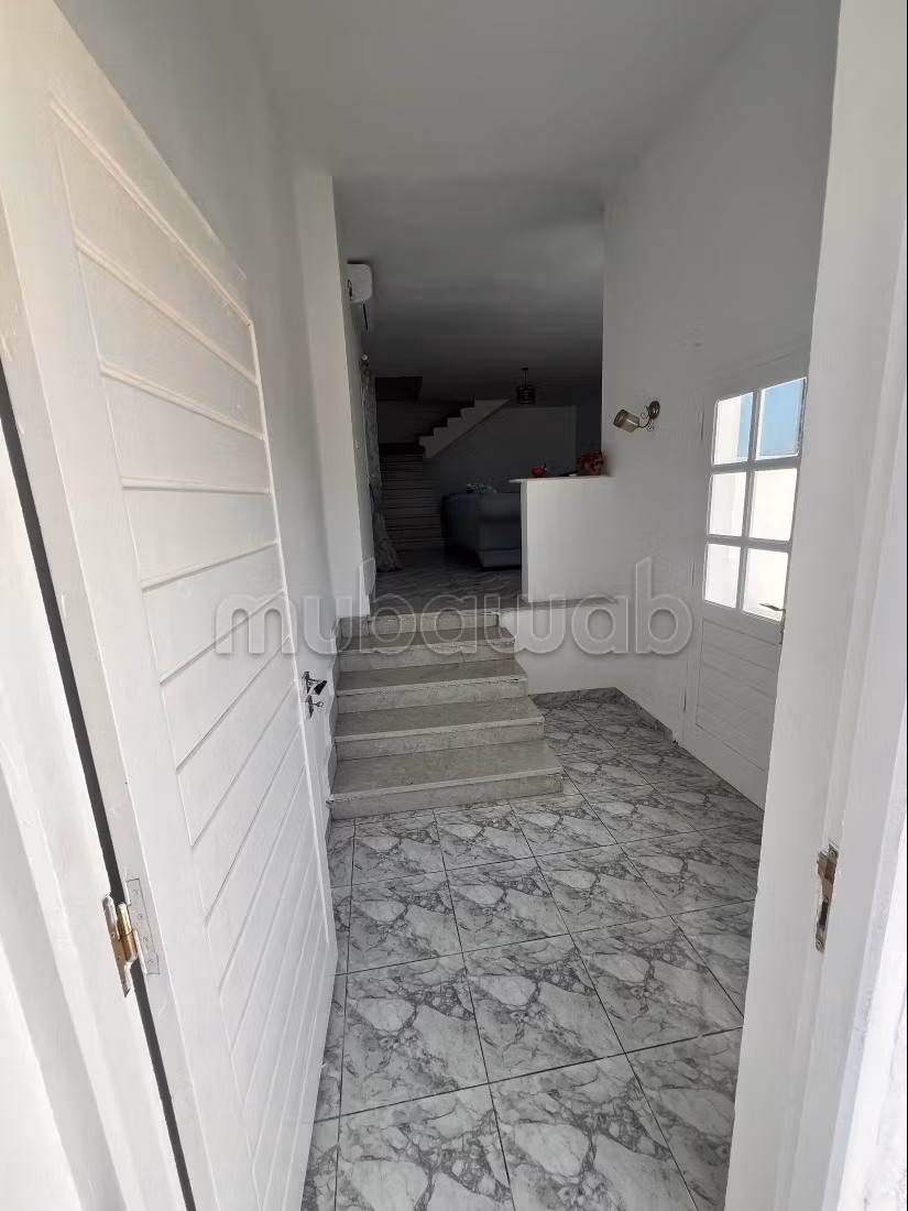Beachfront house with terrace & BBQ Ain mestir