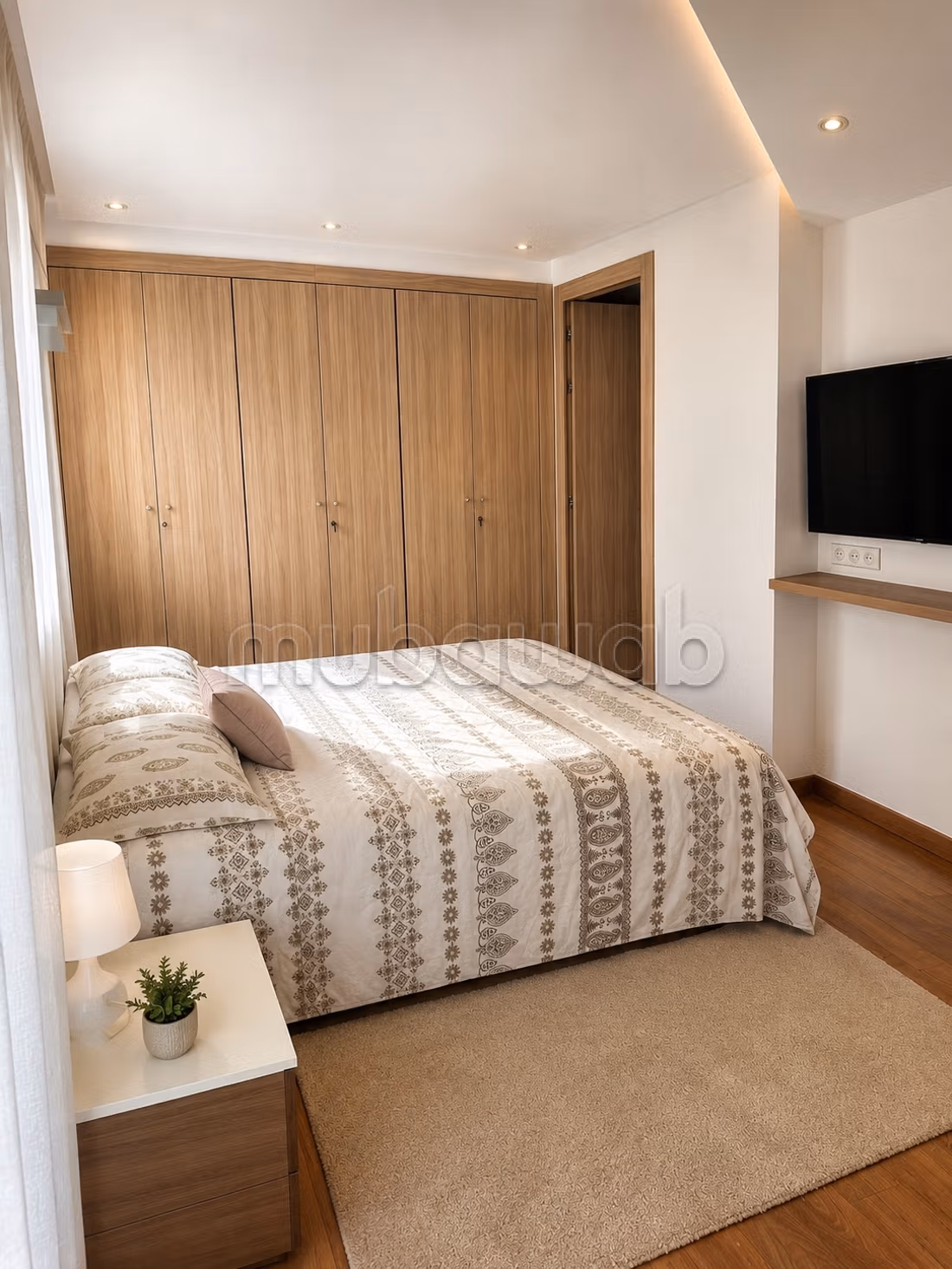 Superbe appartement à louer à Racine. 2 chambres agréables. Meublé — 6