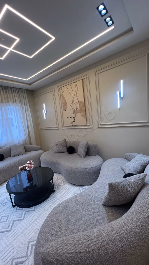 Furnished apartment for sale in Nejma Tangier with garage parking on Mohammed 5 Boulevard