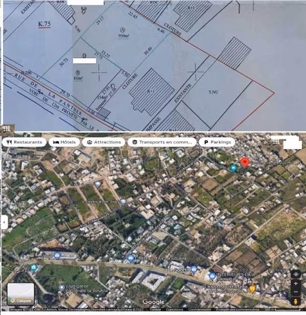 Terreno urbanizzato di 930 m2 con ingresso privato