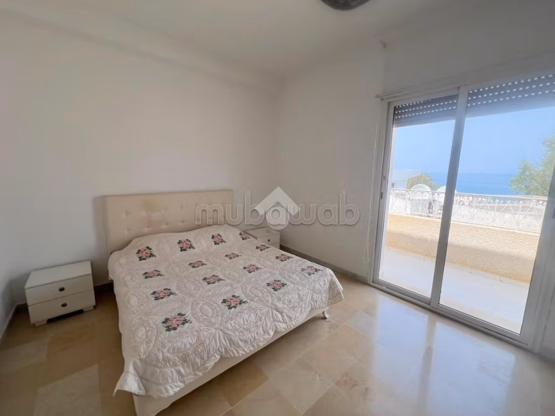 Piano di villa arredato con vista mare a La Marsa Corn