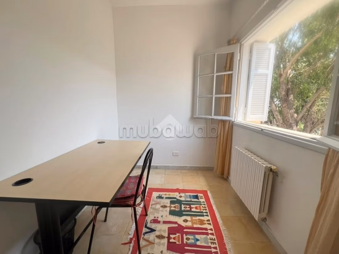 Piano di villa arredato con vista mare a La Marsa Corn