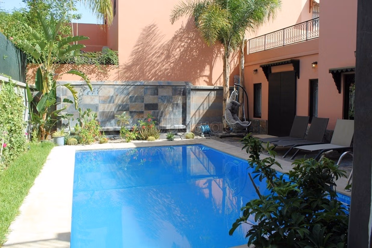 Jolie villa meublée dans le quartier de l'Agdal