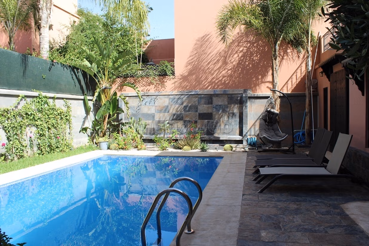 Jolie villa meublée dans le quartier de l'Agdal