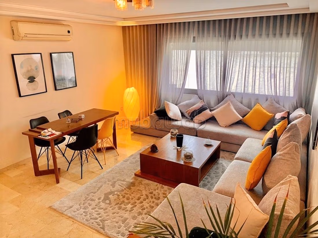Appart meublé Luxe 100m2 à Quartier France Ville — 2