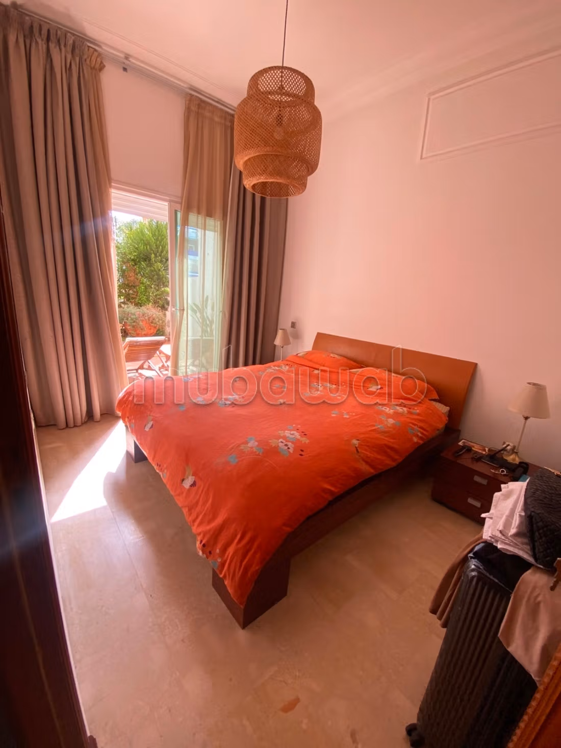 Te koop Gemeubileerd Appartement met Tuin Mansouria