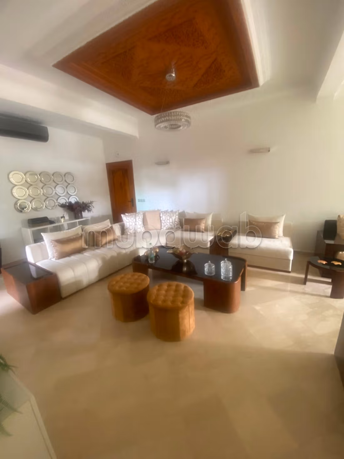 Te koop Gemeubileerd Appartement met Tuin Mansouria