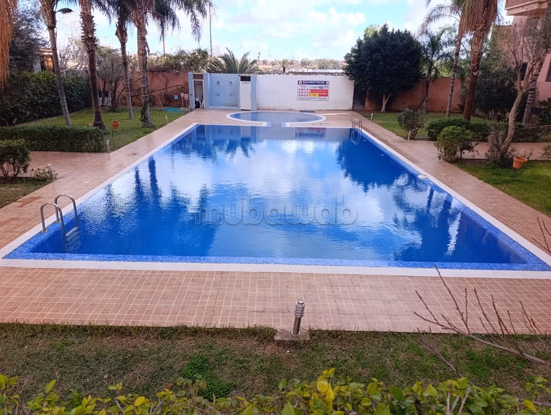 Bel Appartement 3 pièces 91m² 2 Piscines à GUELIZ