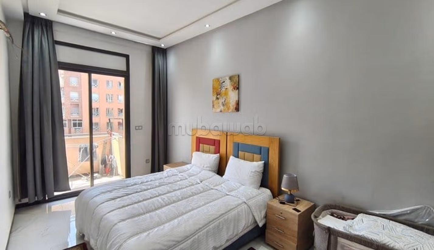 Guéliz – Appartement lumineux 3 chambres avec balcon — 3