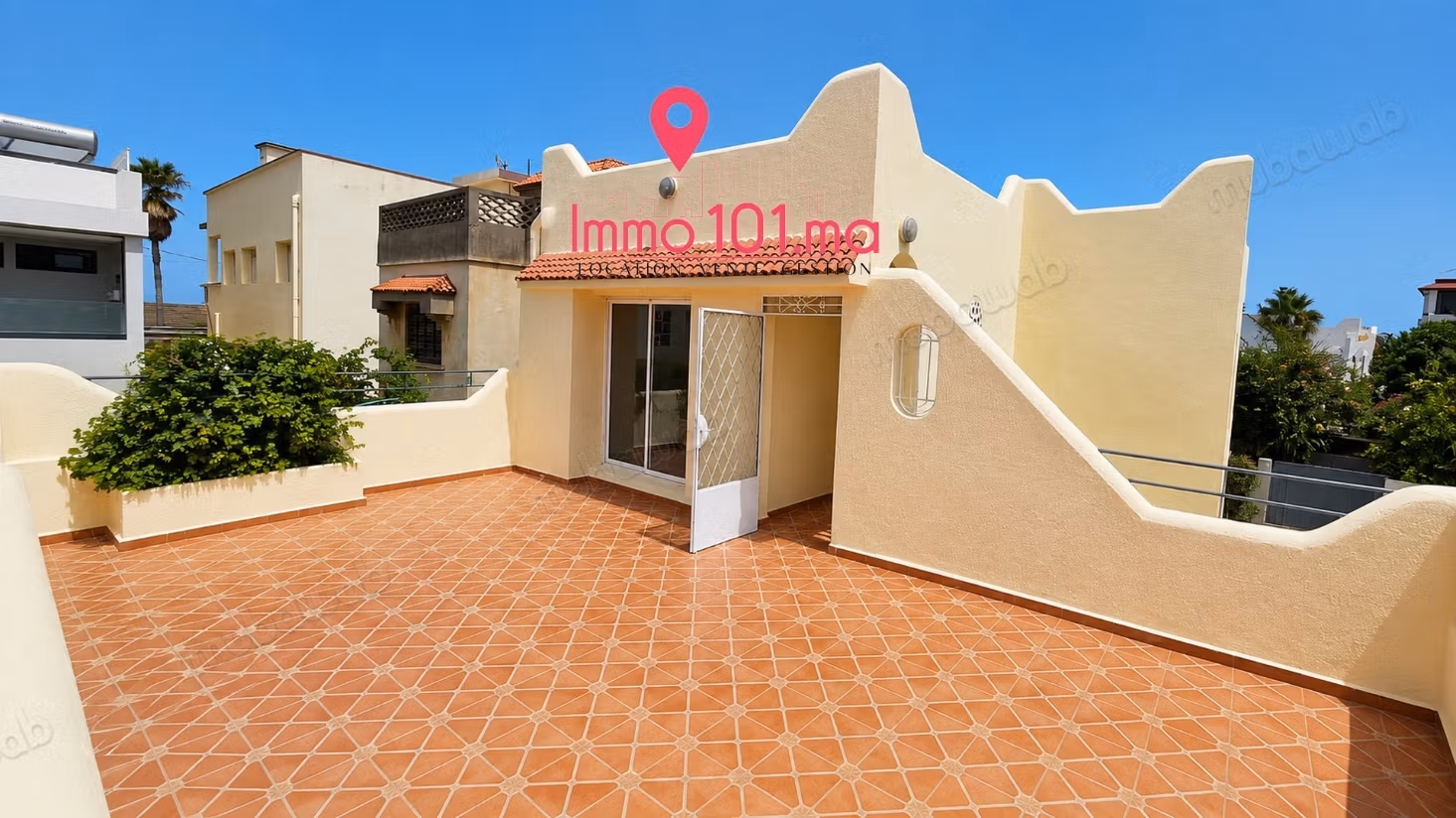 Posizione villa a Skhirat