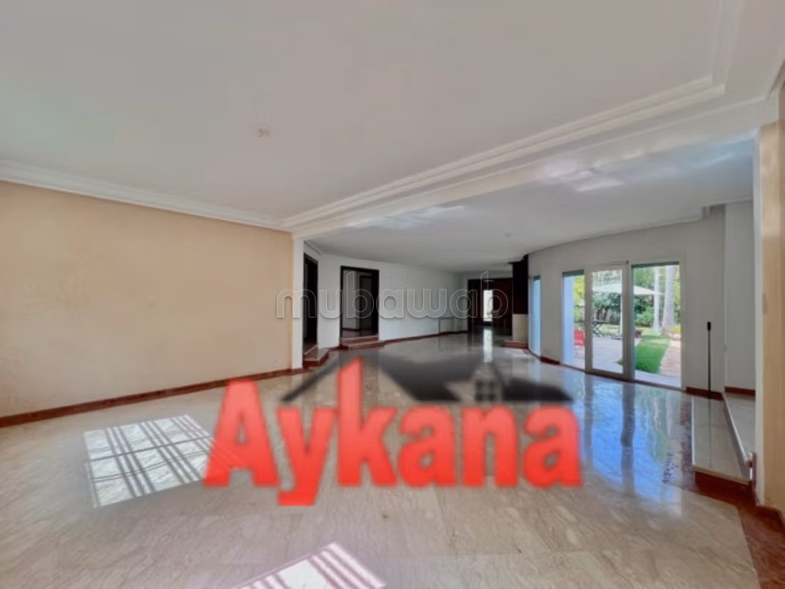 Location Villa in Rabat Souissi
