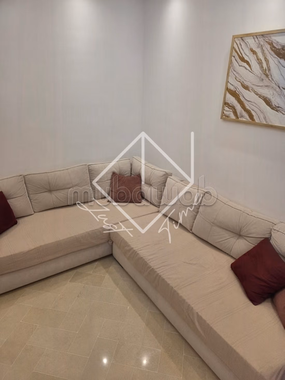 Furnished S3 apartment for rent in Jardin del Menzah
