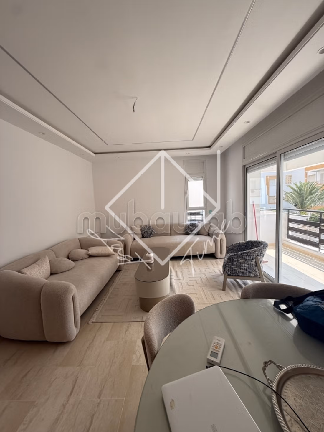 Furnished S3 apartment for rent in Jardin del Menzah