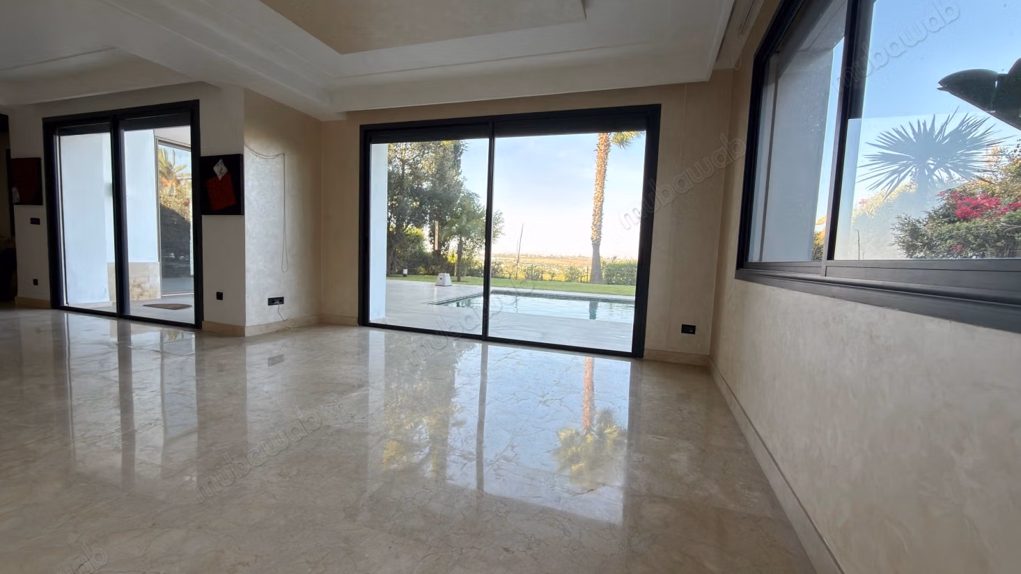 Villa d’Exception Front Golf – 4 Suites – Palmeraie Bouskoura