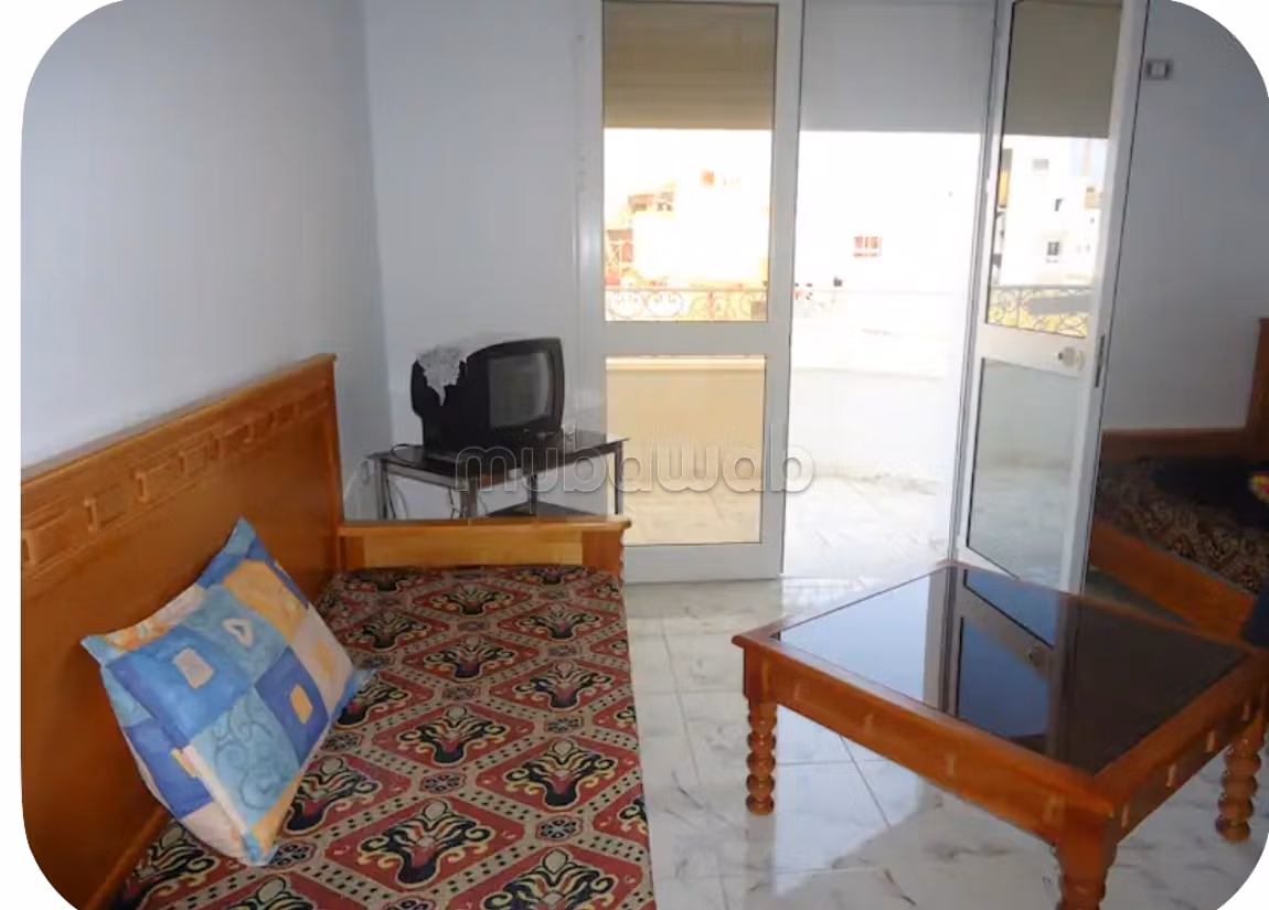 Appartamento s1 in affitto in estate a Cité El Wafa AFH2. Superficie di 70 m². Posto auto e balconi