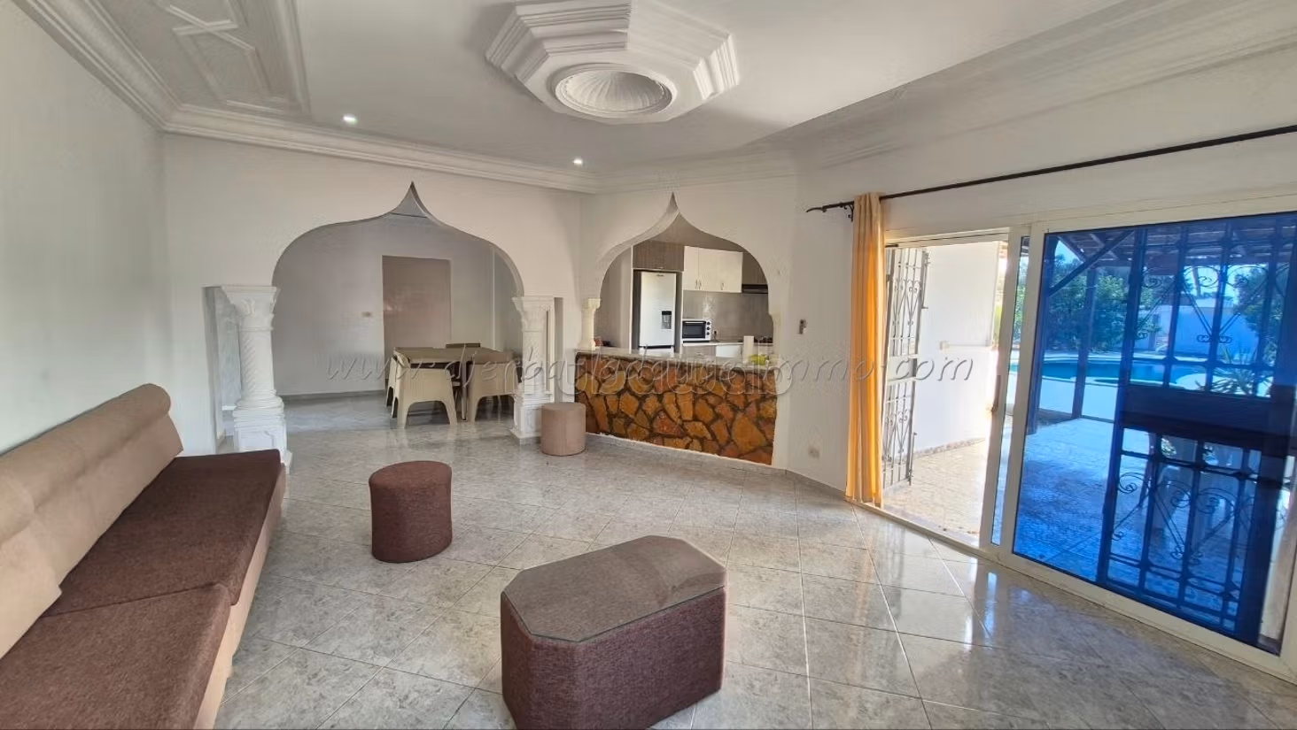 Annual Location Furnished Villa S4 with Pool