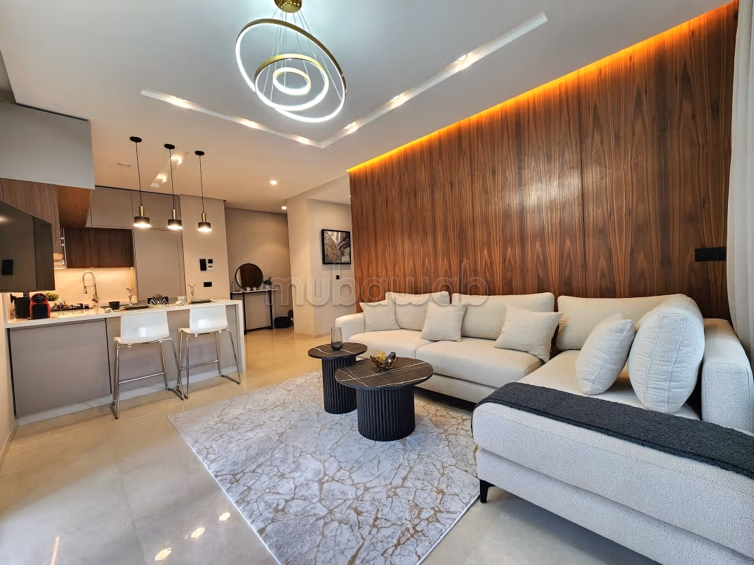 Bel appartement en location à Casablanca Finance City.
Surface de 70 m².
Meublé