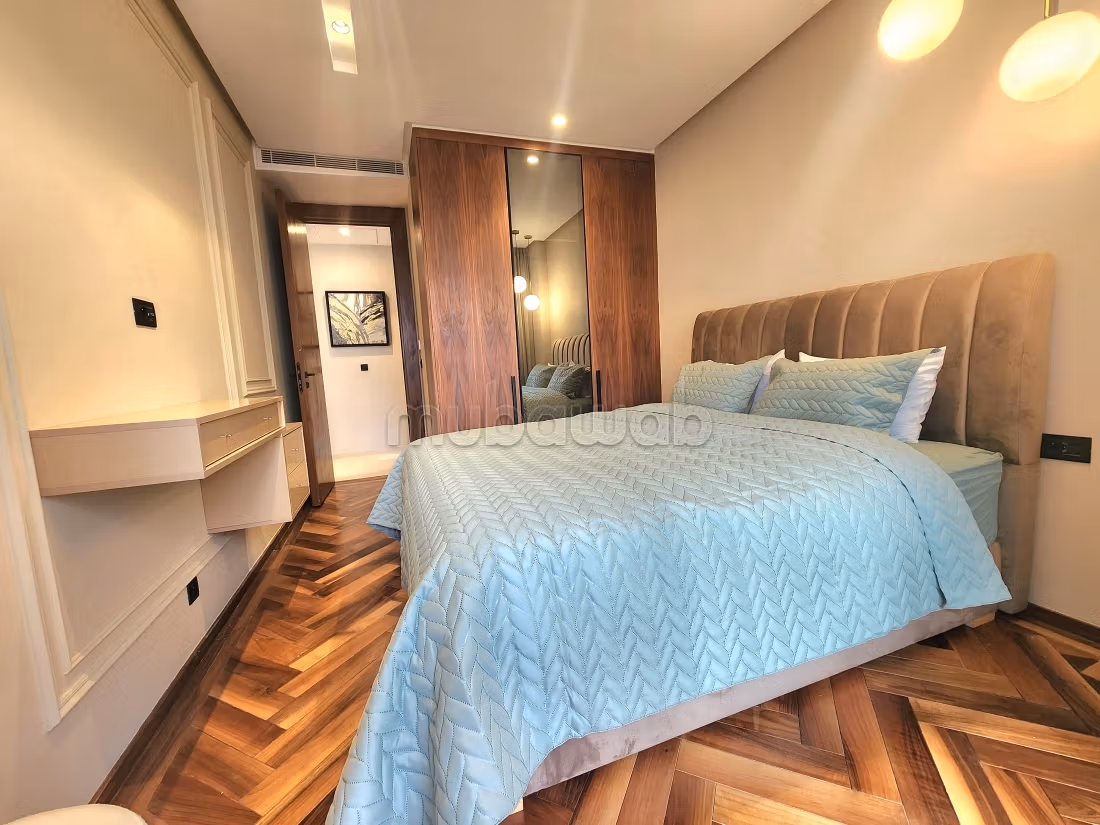 Bel appartement en location à Casablanca Finance City.
Surface de 70 m².
Meublé — 5