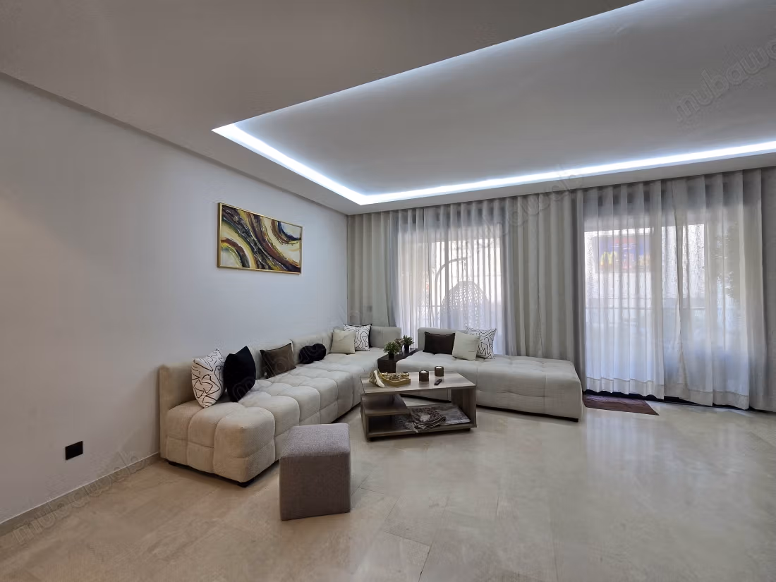 Bel appartement en location à Casablanca Finance City.
Surface de 70 m².
Meublé