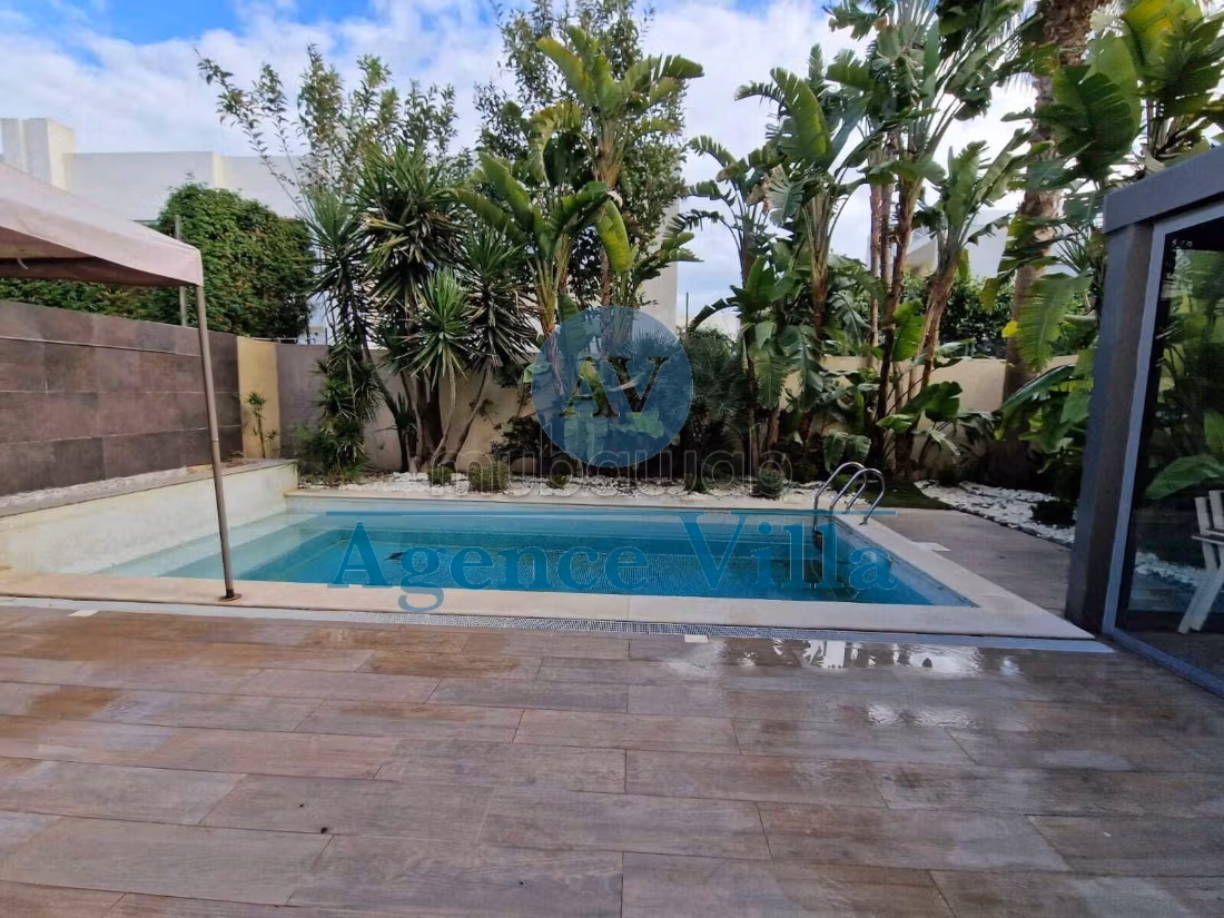 For rent - Superb duplex S3 with pool in La Soukra