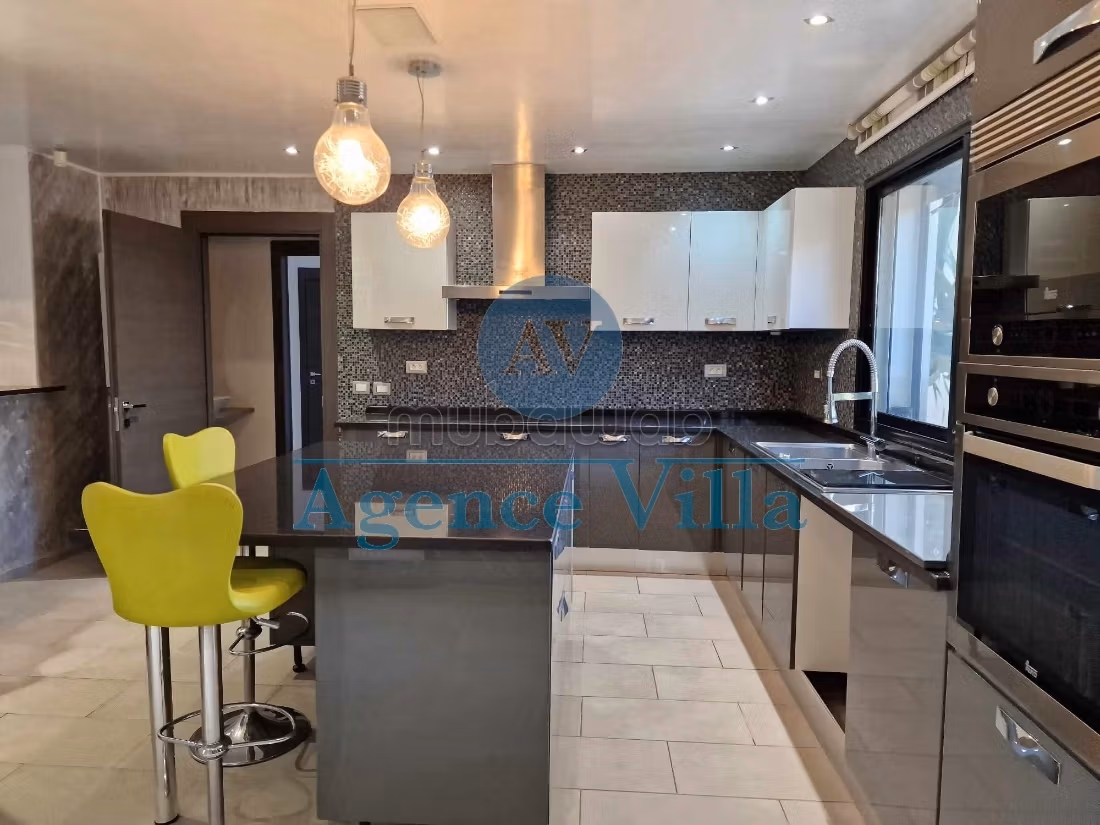 For rent - Superb duplex S3 with pool in La Soukra