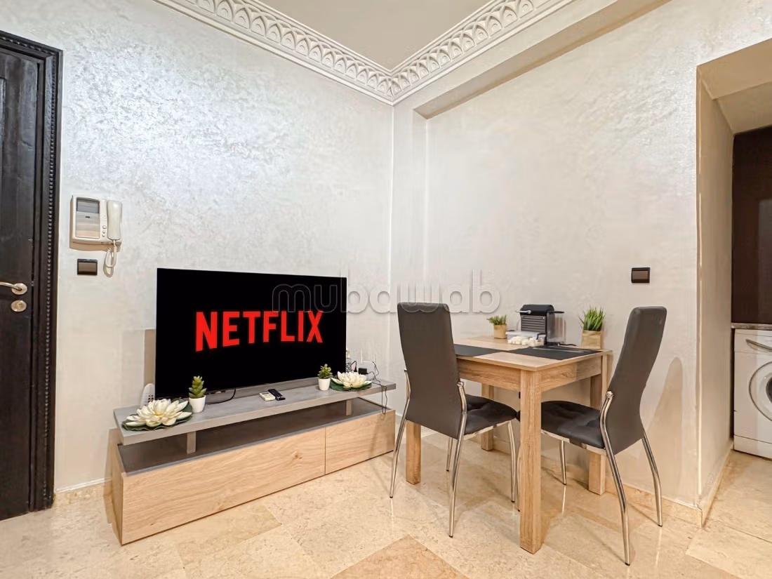 Superbe appartement à louer à Guéliz. Surface de 85 m². Meublé — 2