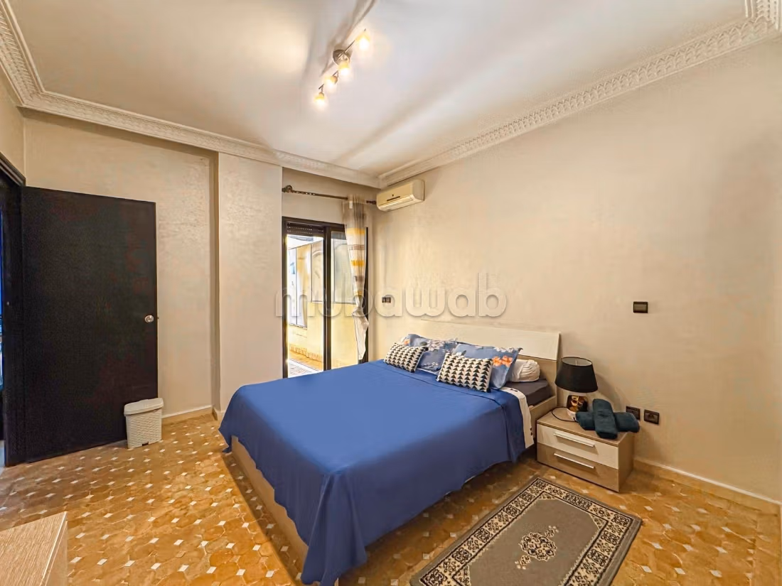 Superbe appartement à louer à Guéliz. Surface de 85 m². Meublé — 4