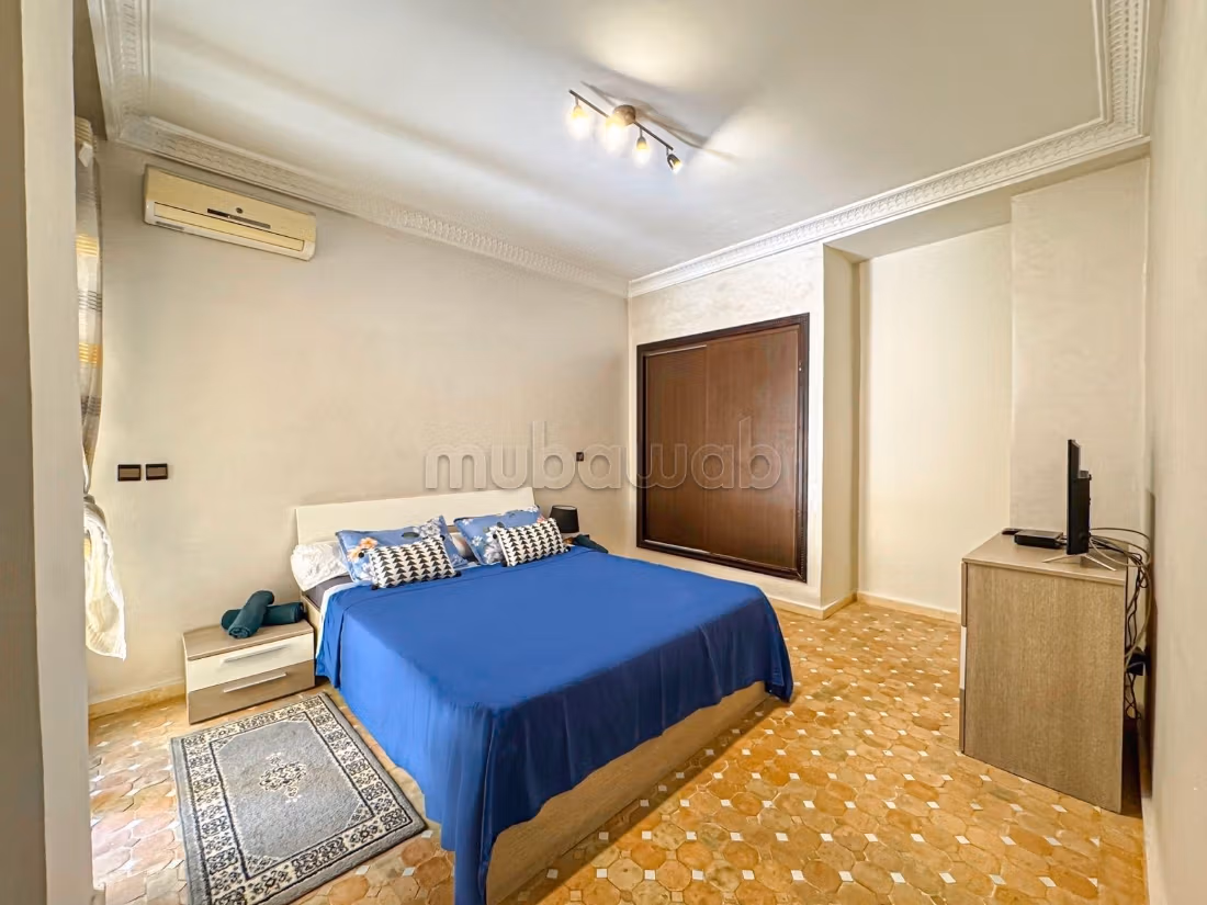 Superbe appartement à louer à Guéliz. Surface de 85 m². Meublé — 5