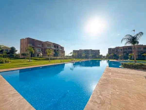 Rental of a 3-bedroom apartment in Prestigia Argane. Well furnished