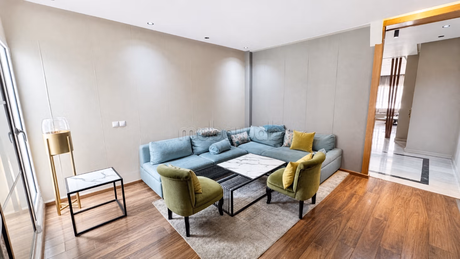 Appartement à louer à Triangle d'Or. 2 chambres. Bien meublé — 5