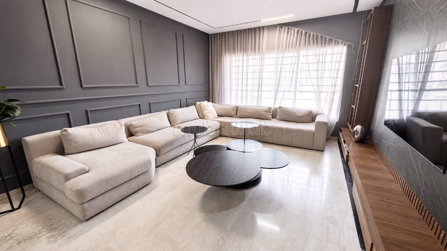 Appartement à louer à Triangle d'Or. 2 chambres. Bien meublé — 3