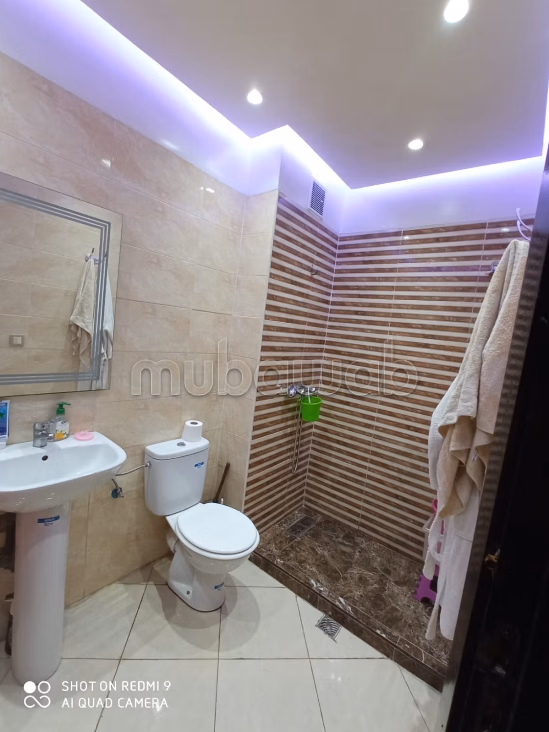 Appartamento in vendita a Dar Bouazza. 1 Stanza. Concierge e piscina