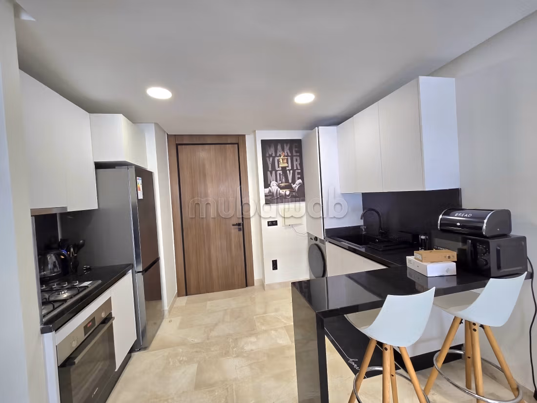 Superbe appartement à louer à Casablanca Finance City. 1 belle chambre. Meublé — 3