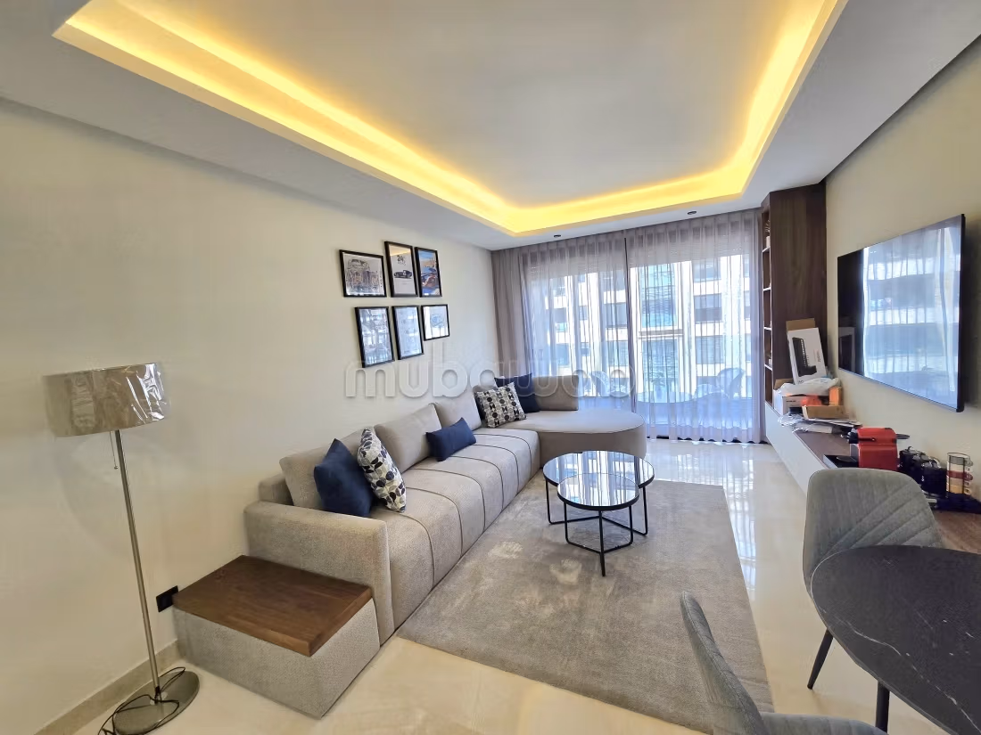 Superbe appartement à louer à Casablanca Finance City. 1 belle chambre. Meublé — 6