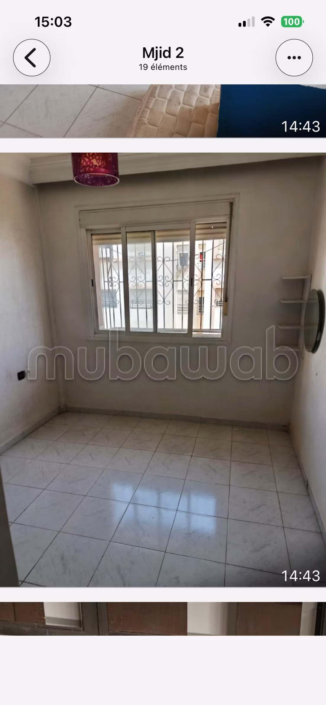 Vend appartement à Oulfa. 2 belles chambres. Porte blindée, sécurité — 6