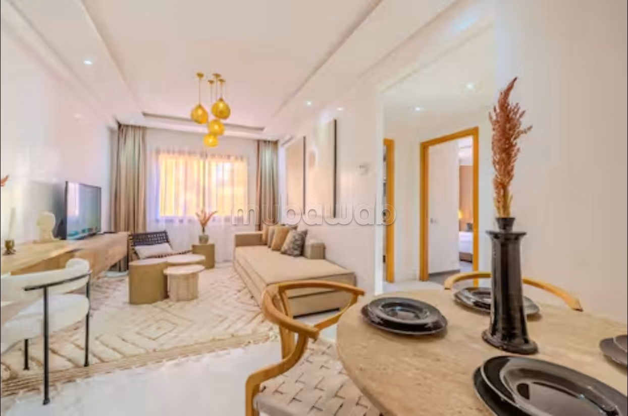 Vend appartement à Guéliz. 2 belles chambres. Meublé — 2