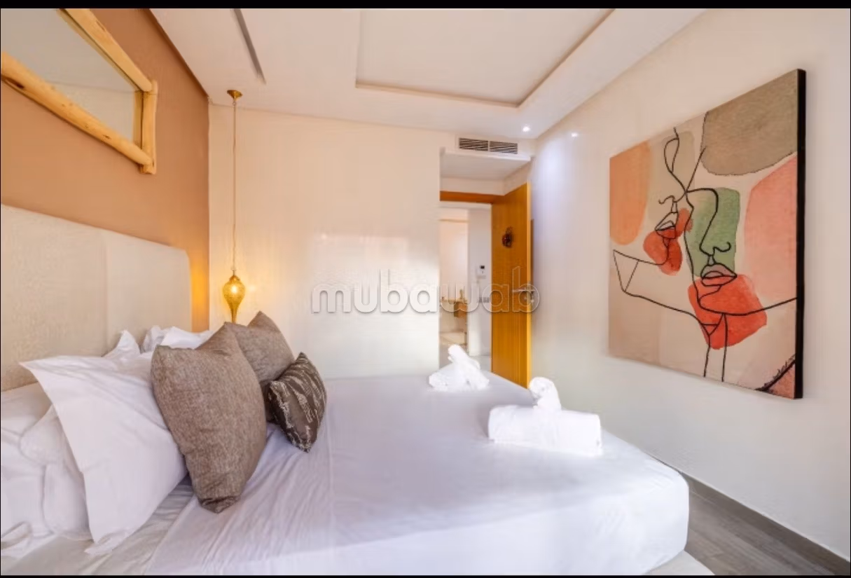 Vend appartement à Guéliz. 2 belles chambres. Meublé — 4