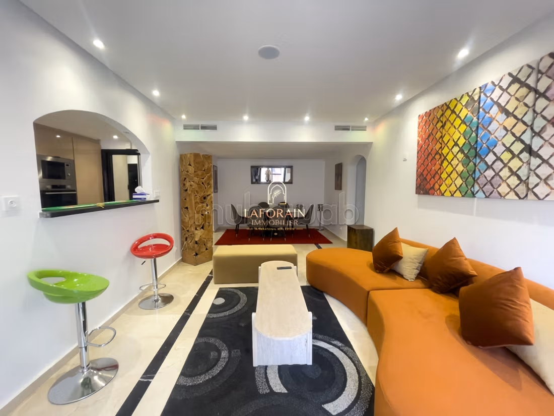 Appartement à Louer à Majorelle Marrakech – 100 m²