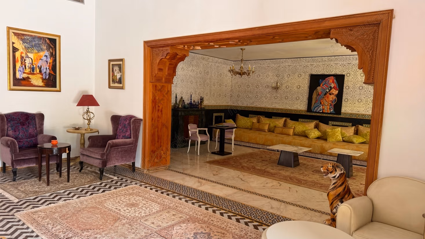 Vente villa de prestige à Marrakech. Meublée
